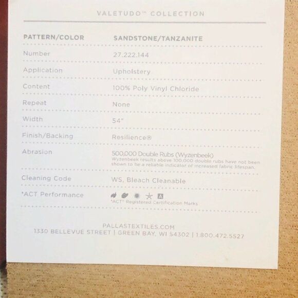 LOT of 15 Pallas Textiles Fabric Swatches 7x9 New - Picture 2 of 2